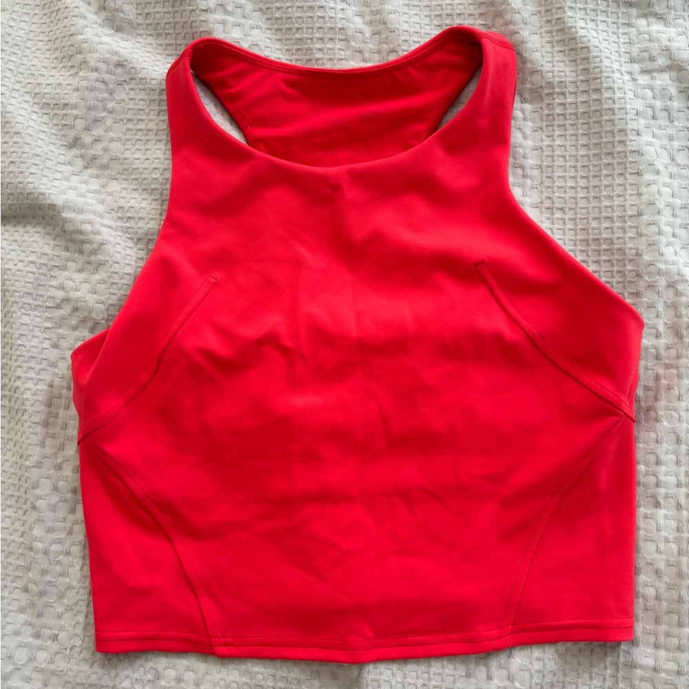 lululemon athletica Red Tank Top